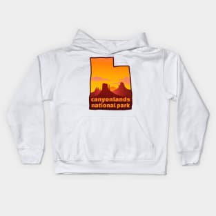 Canyonlands National Park Utah Kids Hoodie